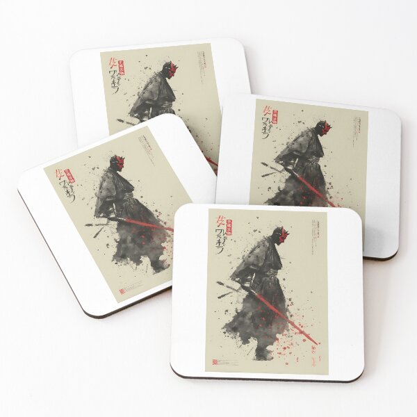 Item preview, Darth Maul Sumi-E  Poster designed and sold by rickeywatt.