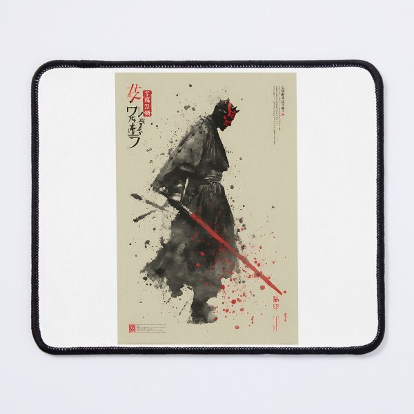 Item preview, Darth Maul Sumi-E Poster designed and sold by rickeywatt.
