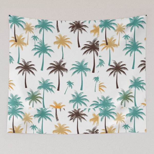Item preview, Tropical Palm Tree Pattern | Seamless Hawaiian Beach Design designed and sold by Awarrie.