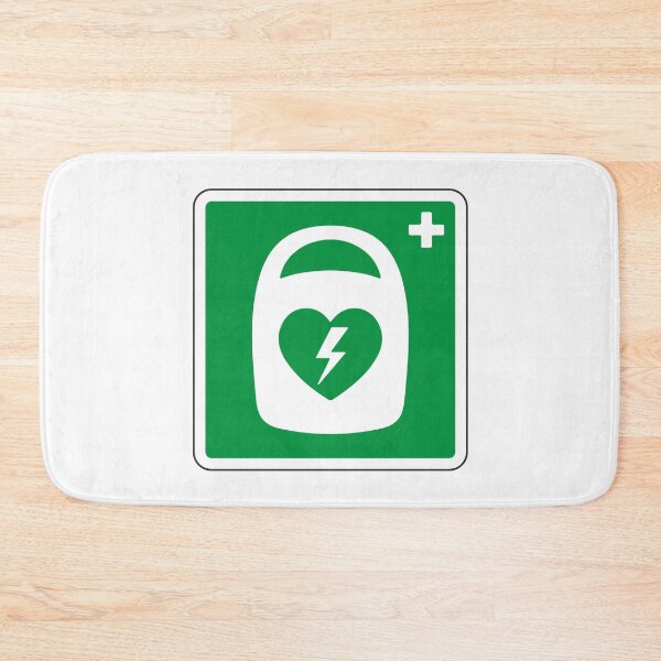 Item preview, AED Heart Emergency Medical Icon designed and sold by VectorForge Studio.