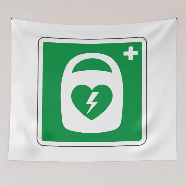 Item preview, AED Heart Emergency Medical Icon designed and sold by VectorForge Studio.