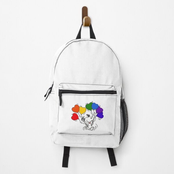 Item preview, Snoopy With Rainbow Balloons designed and sold by harlynkeyse.