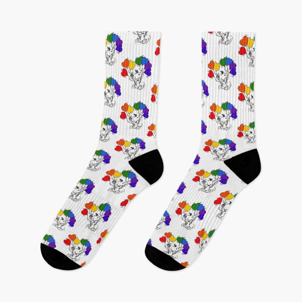 Item preview, Snoopy With Rainbow Balloons designed and sold by harlynkeyse.