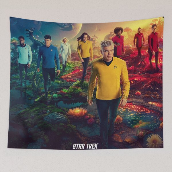 Item preview, Vintage Star Trek - Strange New Worlds Poster designed and sold by angelafor.
