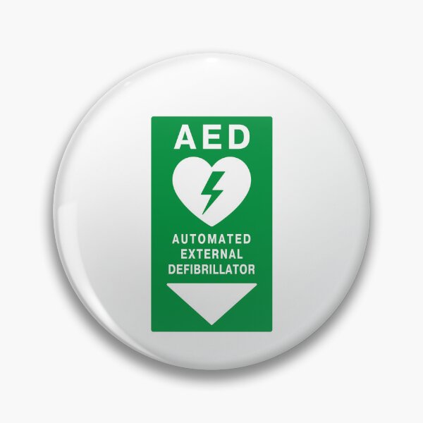 Item preview, AED Heart Emergency Medical Icon designed and sold by VectorForge Studio.