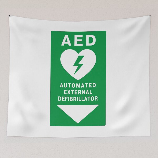 Item preview, AED Heart Emergency Medical Icon designed and sold by VectorForge Studio.