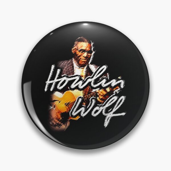 Item preview, Howlin Wolf Chicago Blues Legend Guitarist designed and sold by IkeEmmerich.