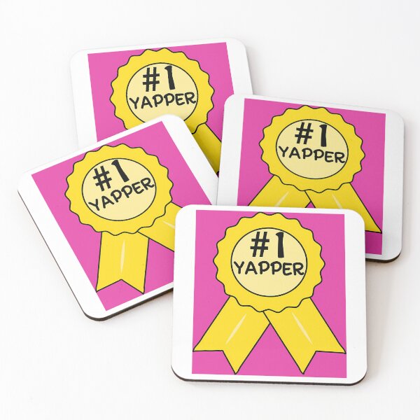 Item preview, Number One Yapper Certified Badge Sticker designed and sold by alexusarena.