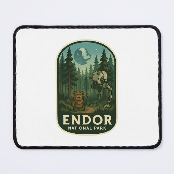 Item preview, Endor National Park designed and sold by rickeywatt.
