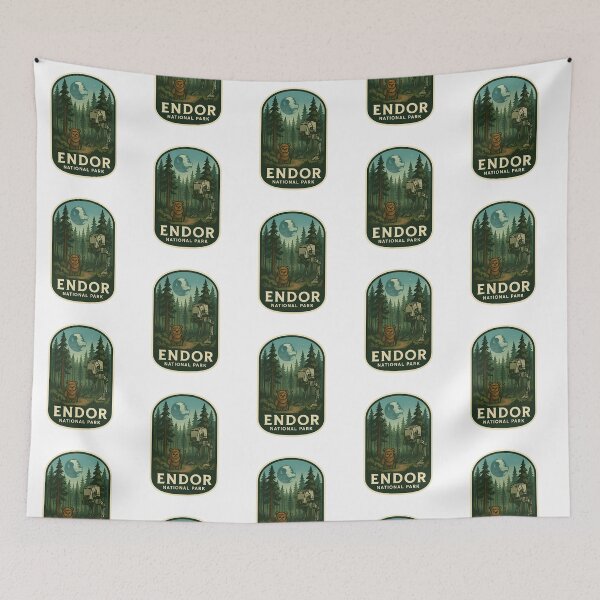 Item preview, Endor National Park designed and sold by rickeywatt.