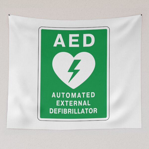 Item preview, AED Heart Emergency Medical Icon designed and sold by VectorForge Studio.