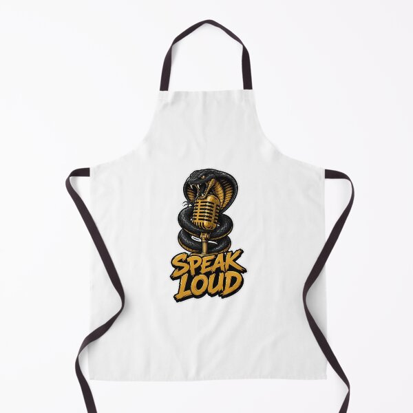 Item preview, Speak Loud Cobra Streetwear Cartoon Snake Graphic T-Shirt designed and sold by Aesthicer.