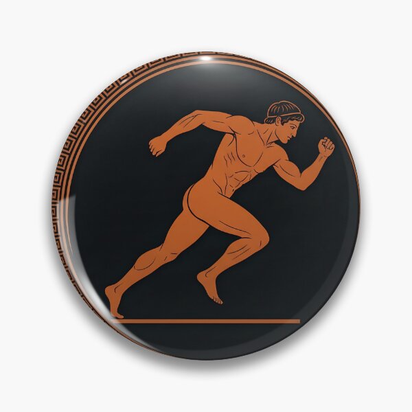 Item preview, Stadion 776 BC Ancient Greek Runner designed and sold by Lolik Designs.