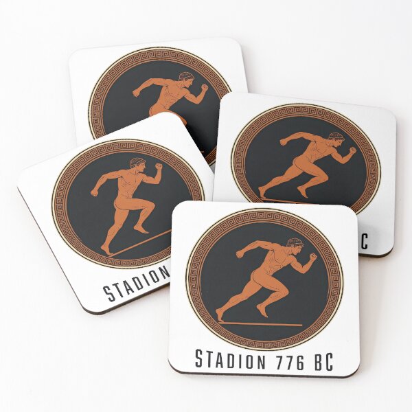 Item preview, Stadion 776 BC Ancient Greek Runner designed and sold by Lolik Designs.