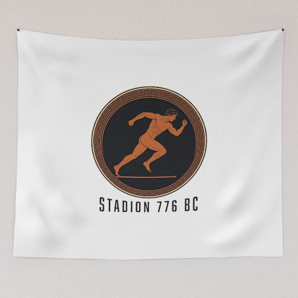 Item preview, Stadion 776 BC Ancient Greek Runner designed and sold by Lolik Designs.