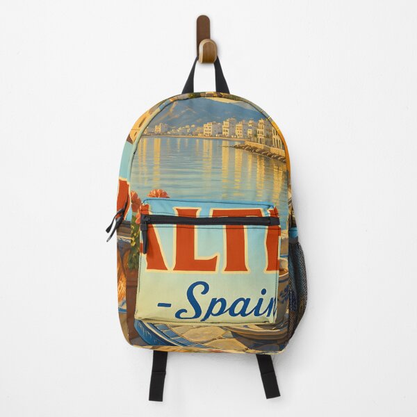 Item preview, Altea, Spain: Vintage-Style Painterly Travel Poster designed and sold by LSVart.