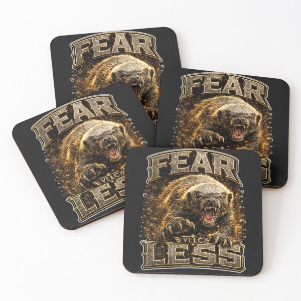 Item preview, ? VLLC Honey Badger Fearless - Tactical Gym Motivation Sticker | designed and sold by VICTORY LIBERTY .