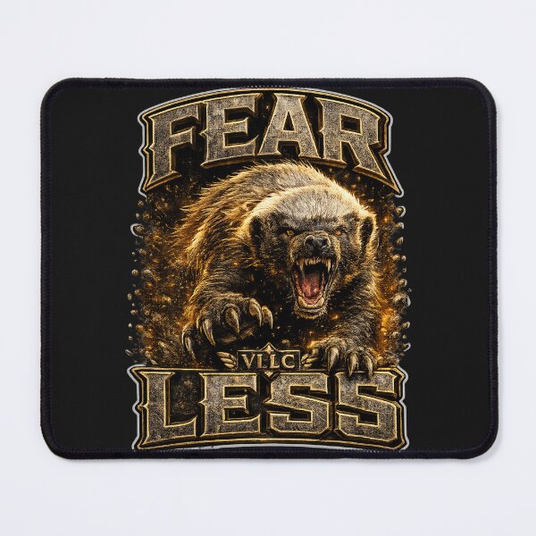Item preview, ? VLLC Honey Badger Fearless - Tactical Gym Motivation Sticker | designed and sold by VICTORY LIBERTY .