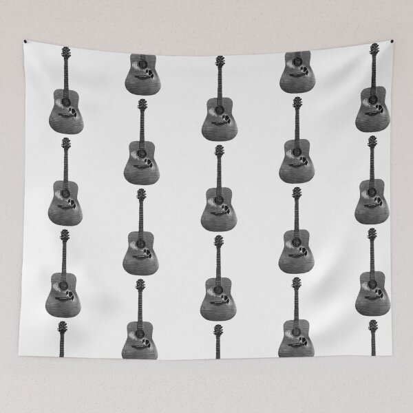 Item preview, Battered Guitar designed and sold by OshoreShops.