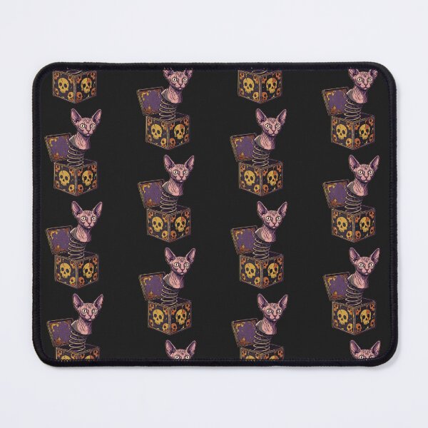 Item preview, Sphynx Cat Jack in the Box Halloween designed and sold by MewSpooky.