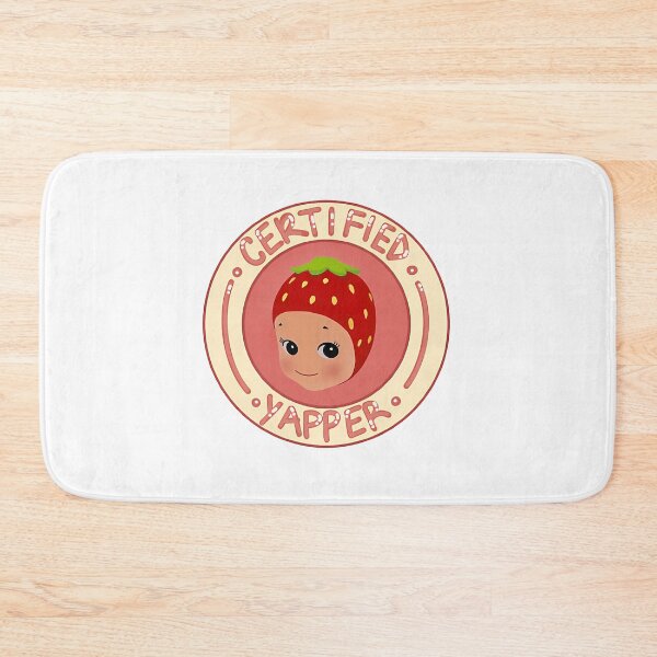 Item preview, Certified Yapper - Strawberry Baby Sticker designed and sold by alexusarena.