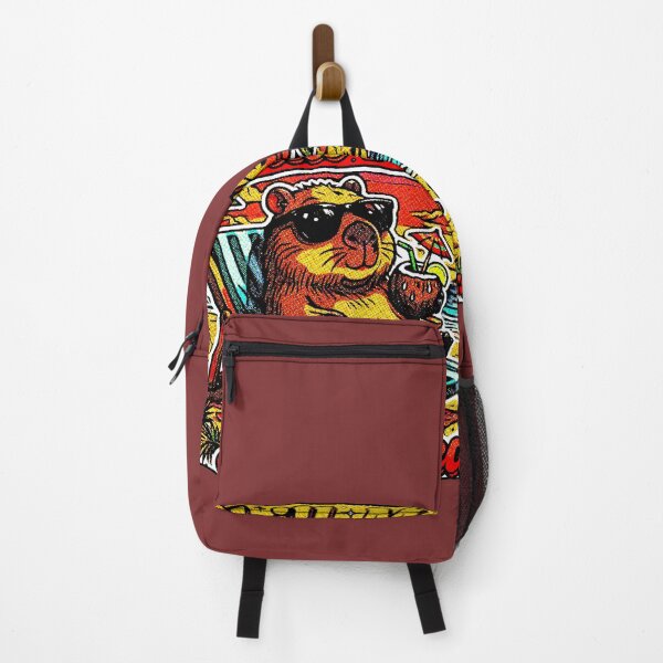 Item preview, Chill Mode Activated | Capybara Tropical Beach Vacation designed and sold by AstronautMerch.