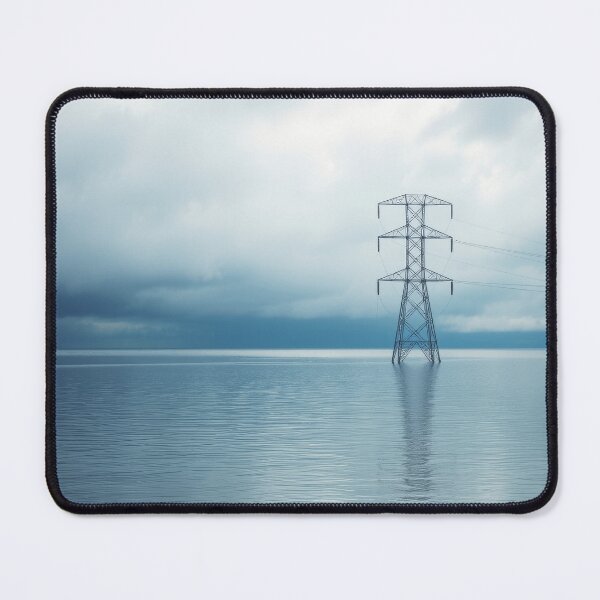 Item preview, Solitary Pylon in Calm Blue Sea designed and sold by Pylon-Bureau.