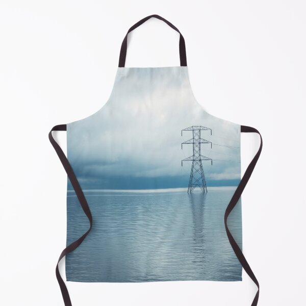 Item preview, Solitary Pylon in Calm Blue Sea designed and sold by Pylon-Bureau.
