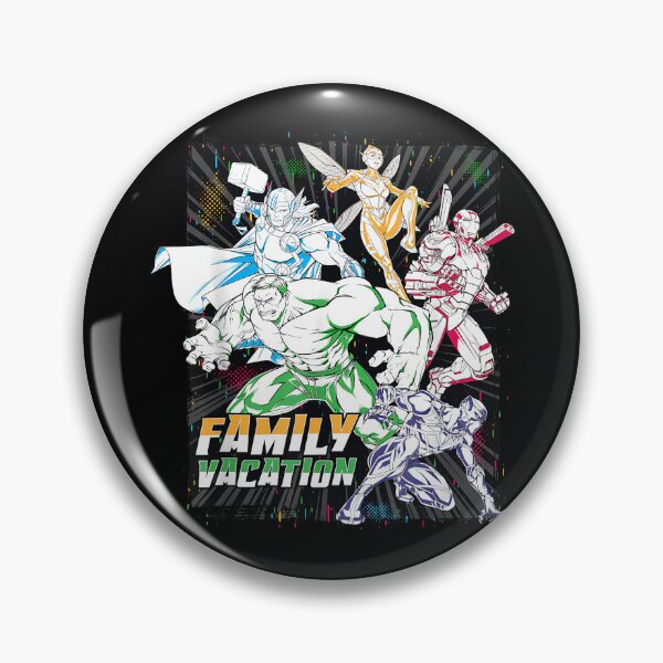 Item preview, Comic Team Family Vacation Trip designed and sold by banhstudio.