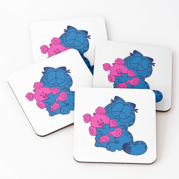 Item preview, Tv Girl Garfield Who Really Cares Album Cover Parody Sticker designed and sold by harlynkeyse.