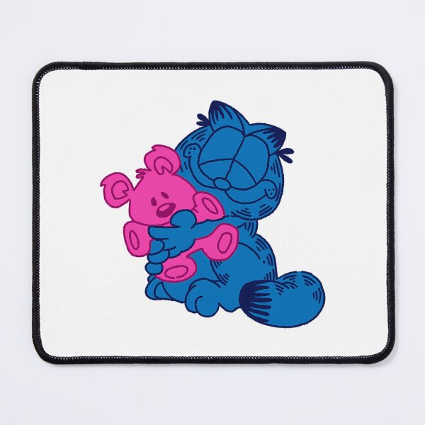Item preview, Tv Girl Garfield Who Really Cares Album Cover Parody Sticker designed and sold by harlynkeyse.