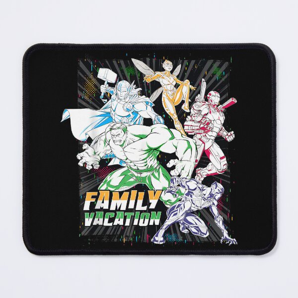 Item preview, Comic Team Family Vacation Trip designed and sold by banhstudio.