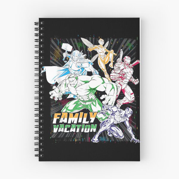 Item preview, Comic Team Family Vacation Trip designed and sold by banhstudio.