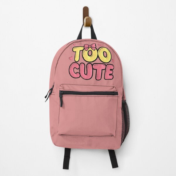 Item preview, Too Cute | Kawaii Pink Coquette Bubble Letters Design designed and sold by AstronautMerch.