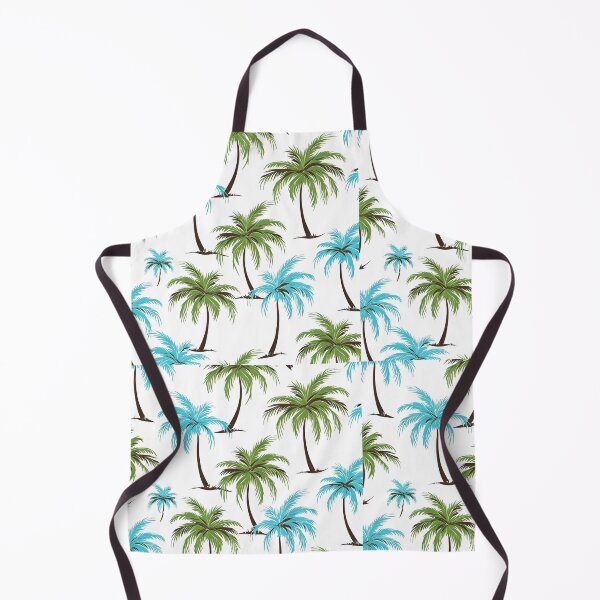 Item preview, Blue & Green Tropical Palm Tree Pattern | Hawaiian Beach Design designed and sold by Awarrie.