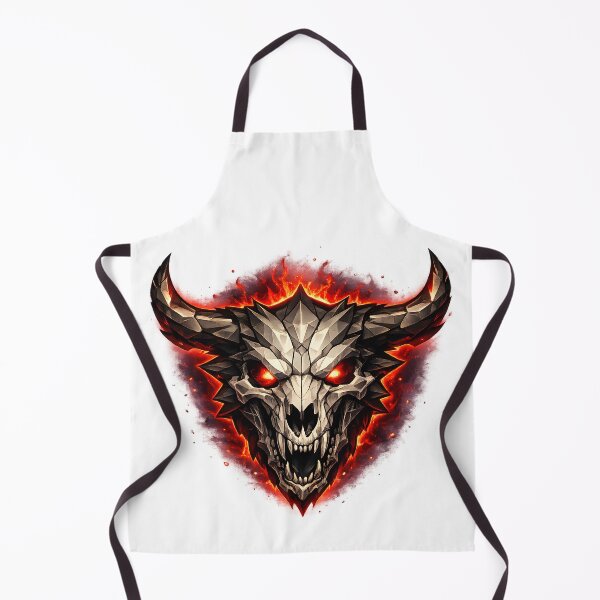 Item preview, Infernal Demon Skull Dark Fantasy Horror Art designed and sold by CreativeMindsetLab.