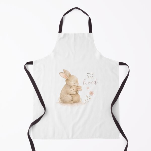 Item preview, Cute Bunnies with You are Loved quote designed and sold by Birdsong Blessings.