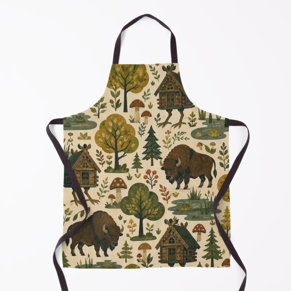 Item preview, Little Forest Friends — Enchanted Woodland Pattern designed and sold by WanderEastArt.