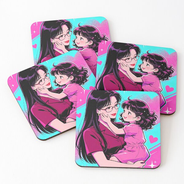 Item preview, Y2K Mommy & Daughter Portrait designed and sold by Bondingbonding.