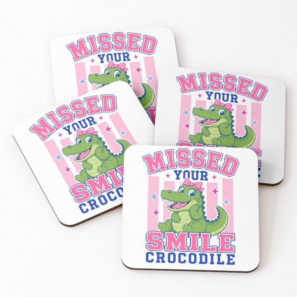 Item preview, Missed Your Smile Crocodile Back to School designed and sold by borutawear.