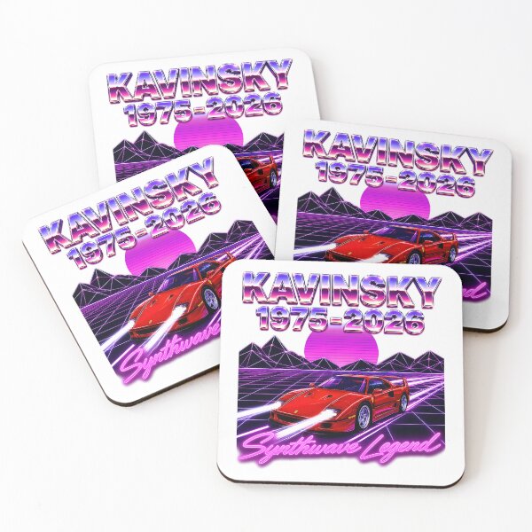 Item preview, Kavinsky 1975-2026 Synthwave Legend Retro designed and sold by FreddieMorgans.