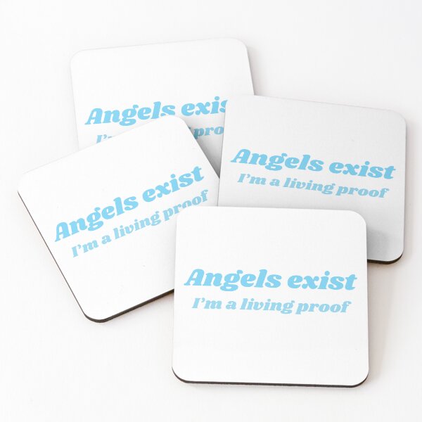 Item preview, Angels exist, I’m a living proof designed and sold by GraphicWorlds.