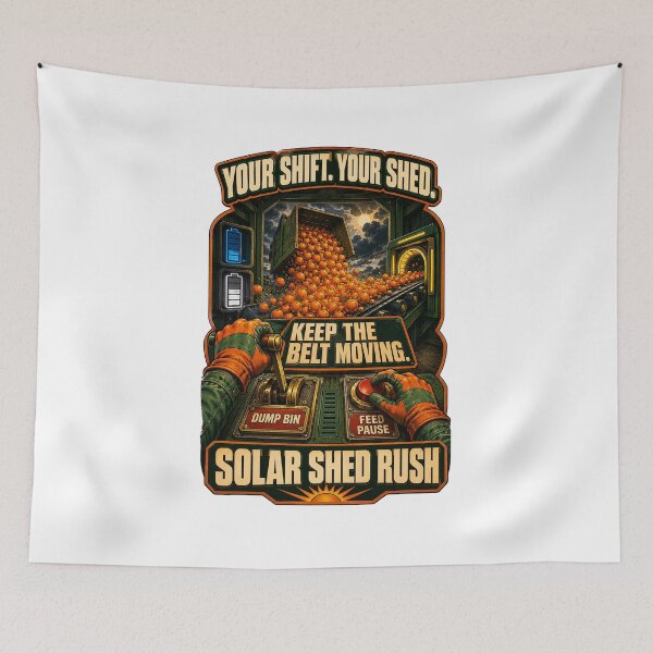Item preview, Solar Shed Rush designed and sold by Frhankypipi123.