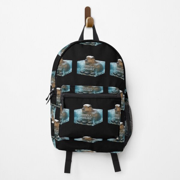 Item preview, Capybara Currently Unavailable – Surreal Spa Humor designed and sold by Concrete Coffee Studio.