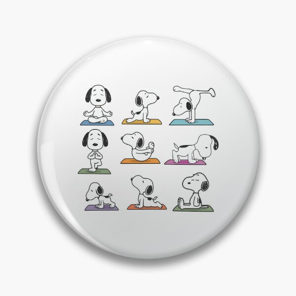 Item preview, Yoga Snoopy designed and sold by harlynkeyse.