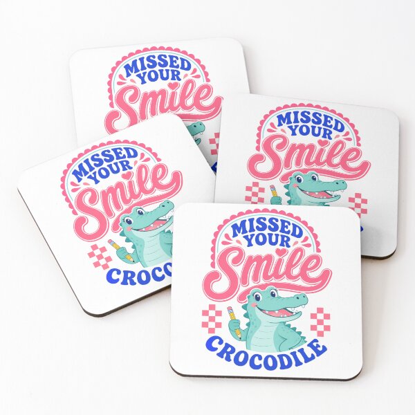 Item preview, Missed Your Smile Crocodile Back to School designed and sold by borutawear.