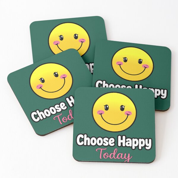 Item preview, Choose Happy Today | Positive Kawaii Happy Face designed and sold by AstronautMerch.