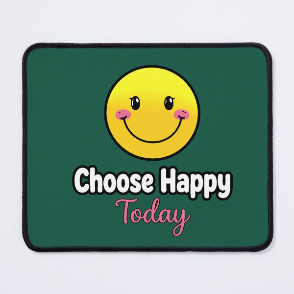 Item preview, Choose Happy Today | Positive Kawaii Happy Face designed and sold by AstronautMerch.
