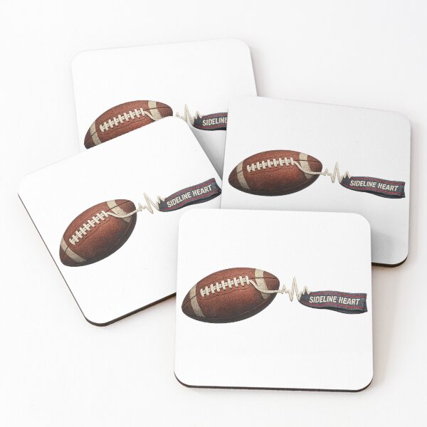 Item preview, Sideline Heart – American Football Parent Graphic designed and sold by Concrete Coffee Studio.