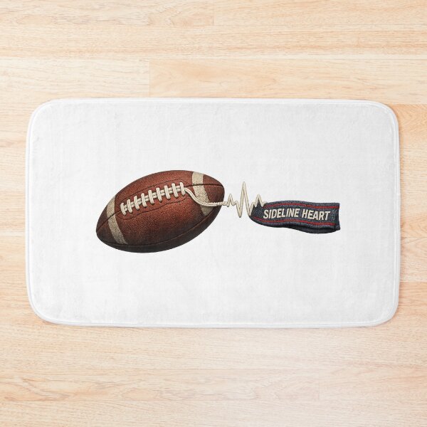 Item preview, Sideline Heart – American Football Parent Graphic designed and sold by Concrete Coffee Studio.